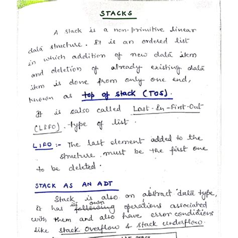 Stacks in Data Structure Using C 的图像结果