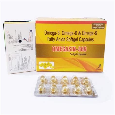 OMEGASIN-369 Sofgel Capsules Indoscot Healthcare Pvt. Ltd.