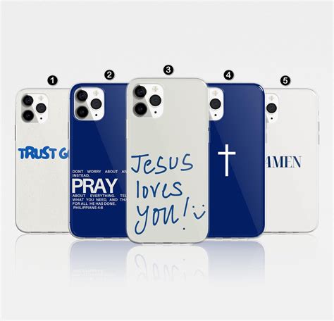 Jesus God Phone Case, Christian Bible Verses Cover Fit for iPhone 17 ...