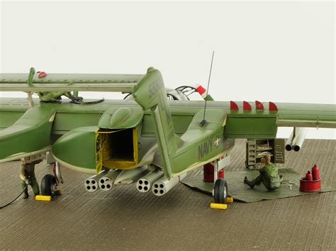 Plastic model of the OV-10A Bronco aircraft