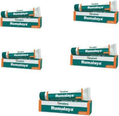 HIMALAYA Rumalaya Gel 30 GM(pack of 5) Price in India - Buy HIMALAYA ...