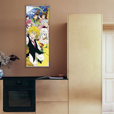 Buy CosInStyle Anime Scroll Poster - Fabric Prints 100 cm x 40 cm ...