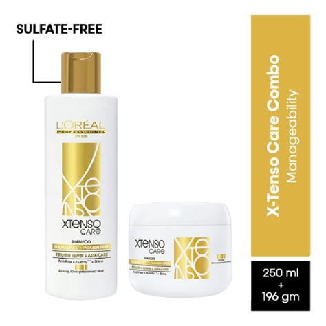 Loreal Professionnel X-Tenso Care Sulfate free Shampoo & Masque