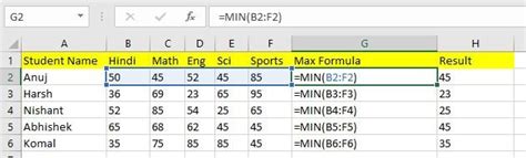 Image result for Basic Excel Formulas in Hindi by WebDox Coding Tutorial Lecture 1