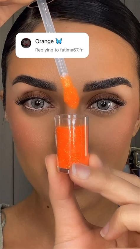 Image result for All Orange Makeup Tutorial