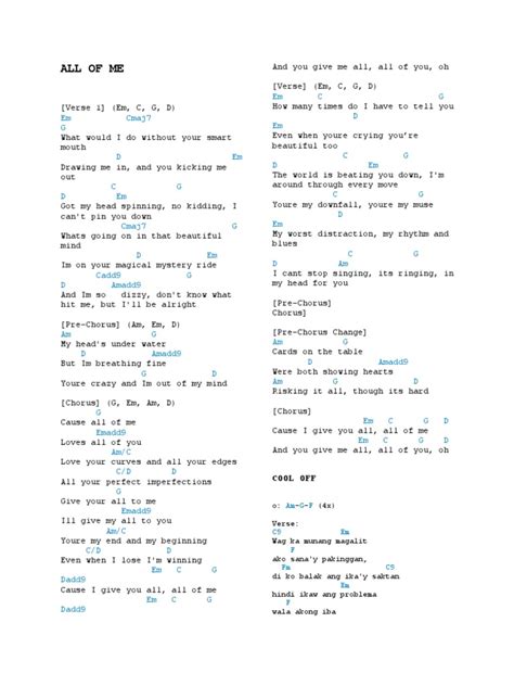 All of Me Tutorial 的图像结果