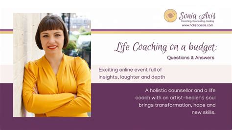 Life Coaching on a Budget - questions and answers, October 9 2023 ...