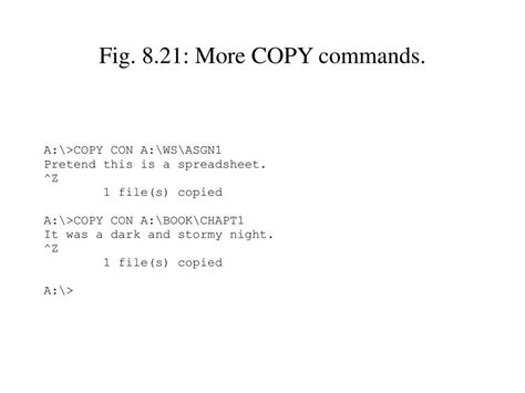 Image result for DOS Commands Copy File