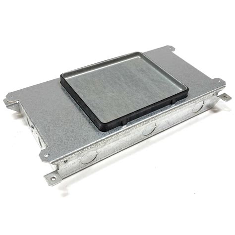 RFB2-SS Legrand Wiremold Shallow Steel Recessed Floor Box