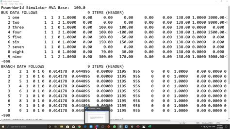 PowerWorld Tutorial 的图像结果