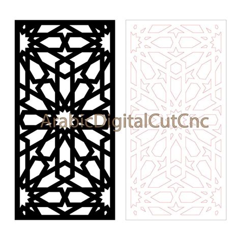 Buy Moroccan Decorative Screen,panels. Geometric Laser Cutting ...
