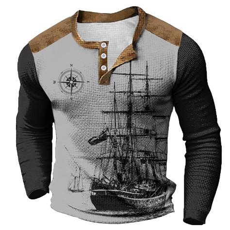 Men's Polo Shirts Large Size Base Printing Casual Collarless 3 Button ...