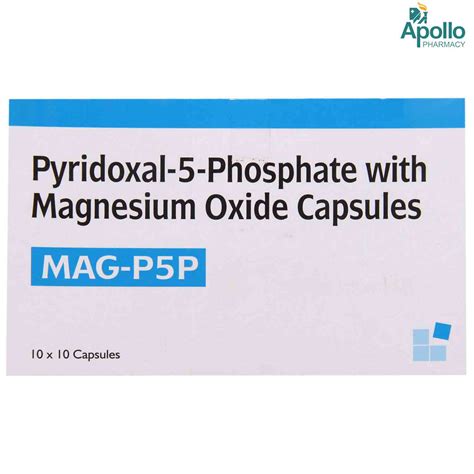 MAG-P5P Capsule 10's Price, Uses, Side Effects, Composition - Apollo ...