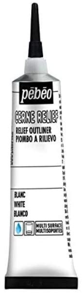 htconline.in| Pebeo Cerne Relief Outliner 20ml Black - htconline.in