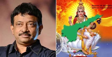 RGV Tweets About Andhra Pradesh Map Using Saraswati Photo Twitter Has ...