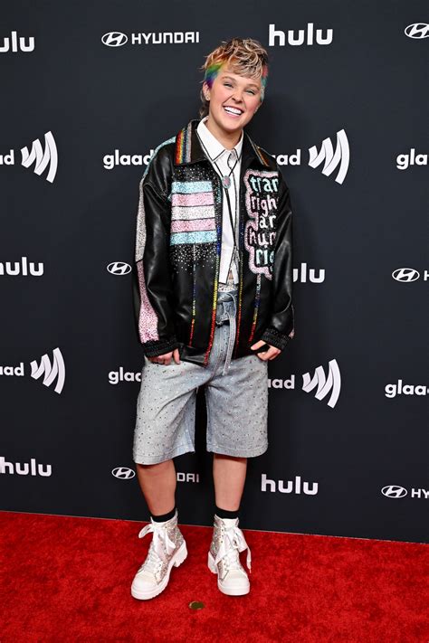 Jojo Siwa Sparkles at the GLAAD Media Awards 2025 In Lace-Up Boots