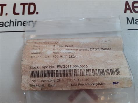 Allen-bradley 700-hlt12 Relay Terminal Block – Aeliya Marine Tech