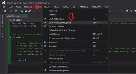 How to Open Visual Studio Run Project 的图像结果