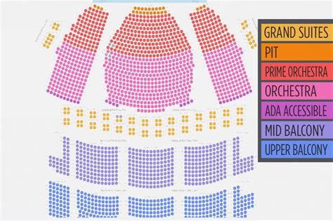 Warner Theater Seating Chart With Seat Numbers - chartdevelopment