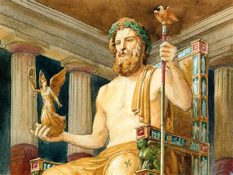 Zeus Statue Statue Zeus Eclectic ArtCulture Greek Mythology God Of