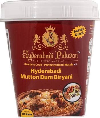 Hyderabadi Pakwan Hyderabadi Mutton Dum Biryani Masala Paste 300g 300 g ...