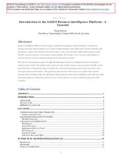 Image result for Bi SAS Tutorial