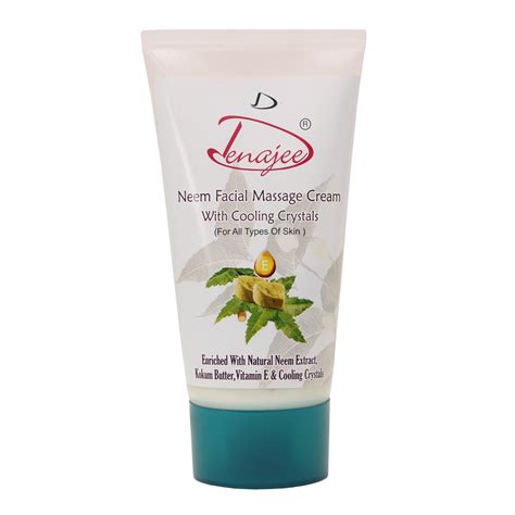DENAJEE Neem Facial Massage Cream With Cooling Crystals – Denajee ...