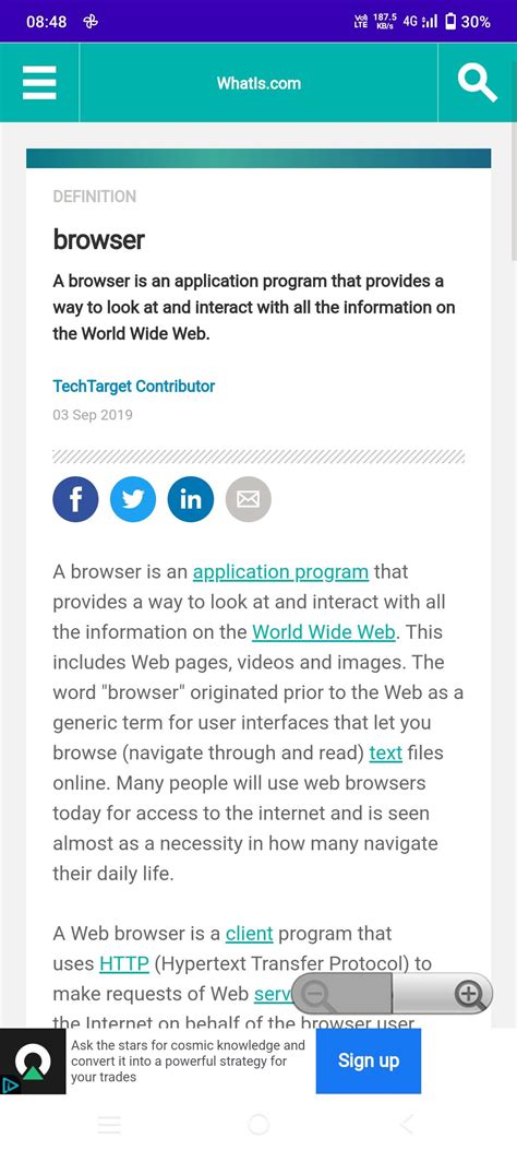 Image result for Internet Explorer Browser Android