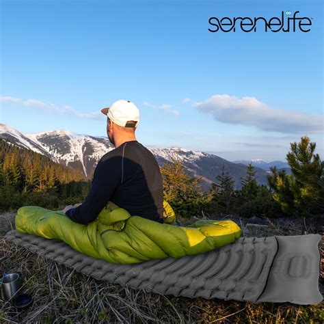 Buy SereneLife SLCPGR - Ultralight Sleeping Pad + Carrying Bag ...