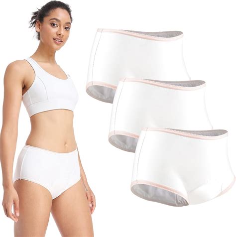 Incontinence Pant Women, Washable Briefs Incontinence Underwear with ...