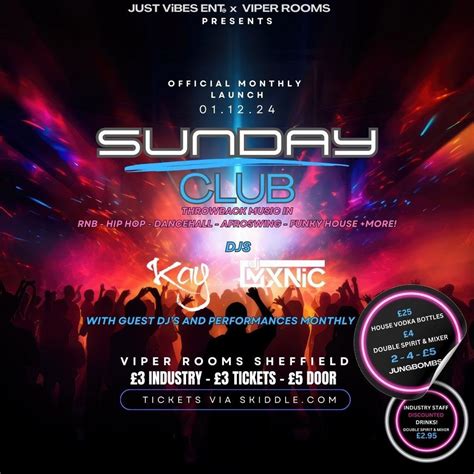 JUST ViBES ENT. x VIPER ROOMS PRESENTS: SUNDAY CLUB, Viper Rooms ...