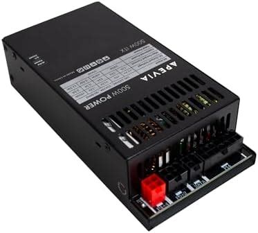 Amazon.in: Buy Apevia ITX-PFC500W Mini ITX/Flex ATX / 1U, 500W, Fully ...