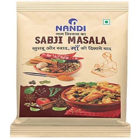 Buy NANDI Sabji Masala Online at Best Price of Rs 110 - bigbasket