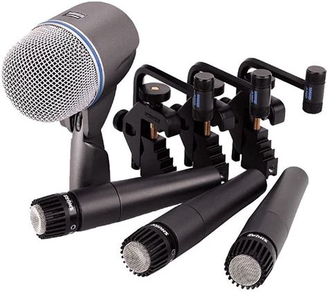 Shure Dmk57-52 Drum Microphone Kit - Xlr : Amazon.in: Musical Instruments