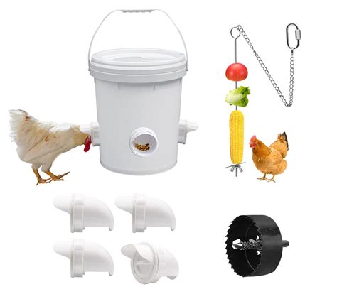 Buy Chicken Feeders no Waste, Poultry Pro Feeder, No Waste DIY Poultry ...