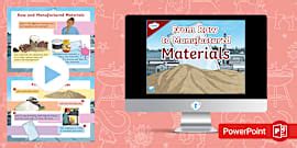 Grade 4 NS: Raw and Manufactured Materials: Fact File
