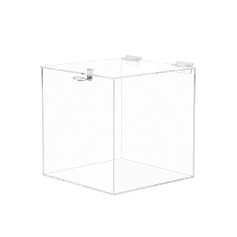 Acrylic 5-Sided Box w Cam Lock Lid – acrylicsheetsindia