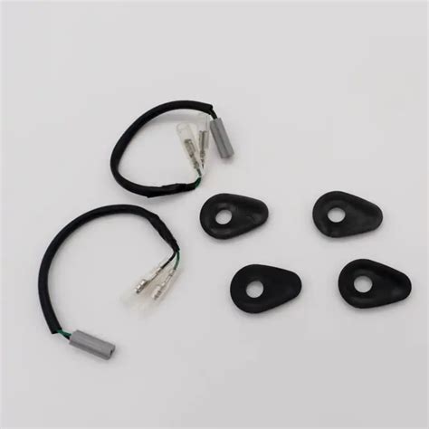 Blinker Lever 1 Pair LED Micro Indicators - Tiny Black Indicators, E ...
