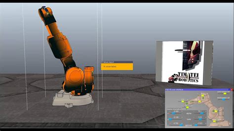 V-Rep Robotics Simulator Tutorial 的图像结果