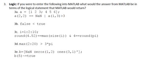 Image result for Logical Statements MATLAB