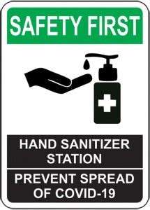 JEEPL HAND SANITIZER STATION Emergency Sign Price in India - Buy JEEPL ...