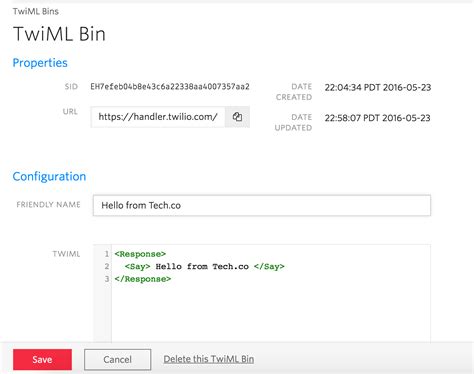 Twilio Console SendMessage 的图像结果