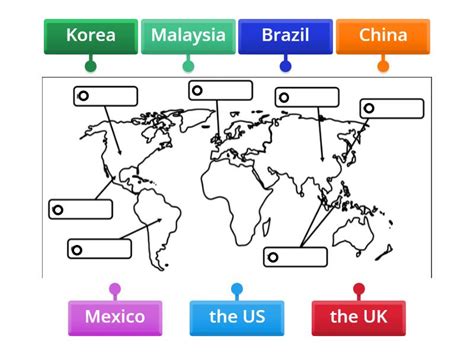 Country Labeling Worksheet 的图像结果