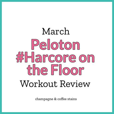 Hardcore On The Floor Peloton