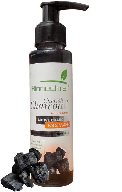 Bionechral Cherish Charcoal Anti Pollution Face Wash 100ML - Infused ...