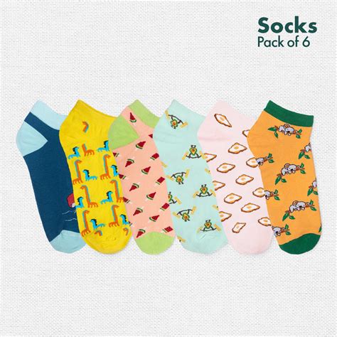 Buy Trendy Ankle Socks Online In India | 100% Organic Cotton & Unisex ...