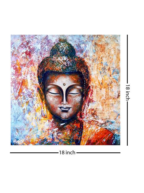 Eurotex Lord Gautam Buddha, Canvas Printed, Paintings for Living Room ...