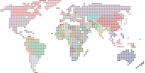 World map made of Flag emojis : r/JackSucksAtGeography