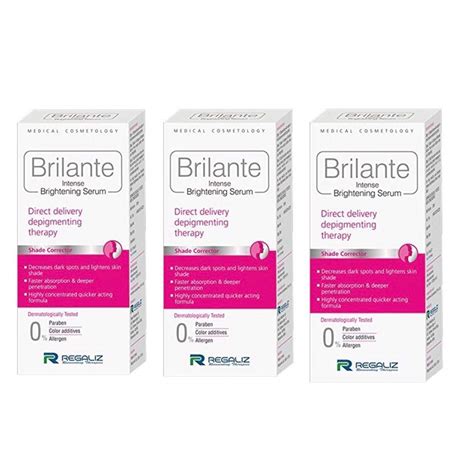 Regaliz Brilante Intense Brightening Serum 30Ml-3 Pieces Combo : Amazon ...
