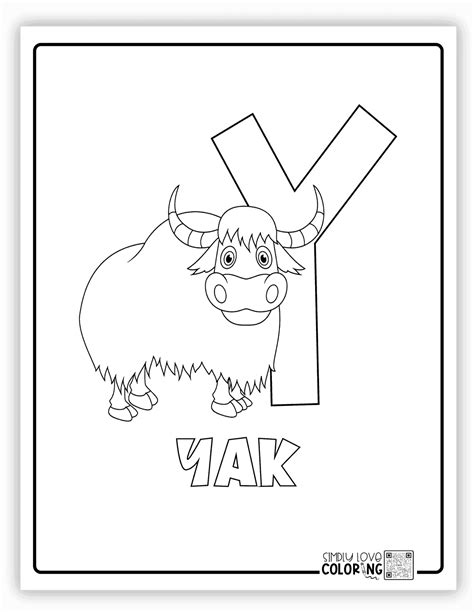 Animal Alphabet Coloring Pages (Free PDF Printables) - Simply Love Coloring